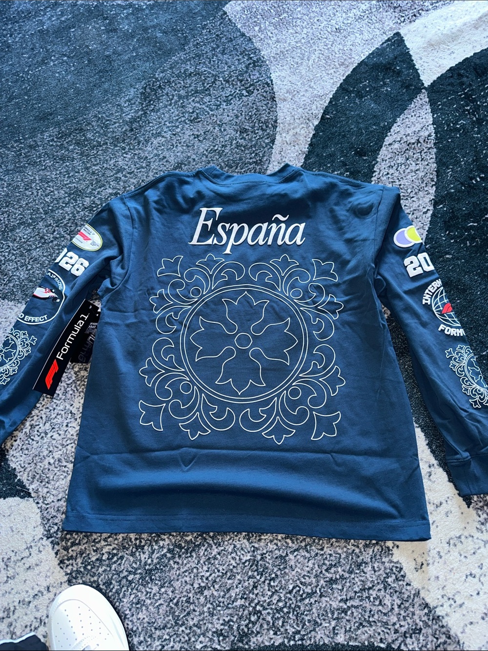 PacSun España Long Sleeve Men Top - Navy Blue
